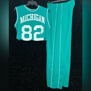 Wild Fable 2-Piece Tank SZ-Medium & Wide Leg Joggers SZ-Small